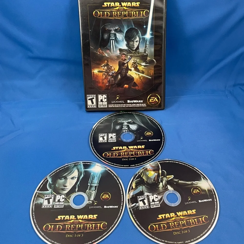EA ‘Star Wars: The Old Republic’ PC DVD-ROM software 3-disc